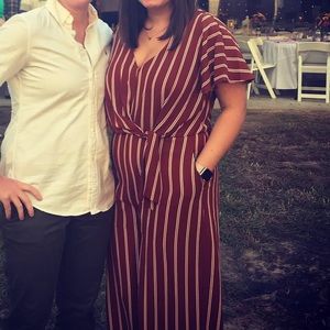 Dressy one piece jump suit